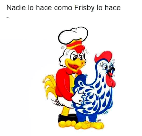 anthro avian bird chef_hat chicken commercial crossover duo female feral frisby frisby_el_pollo hen hump maggi_(product) maggi_the_hen male male_chicken nestle pants_down penetration straight