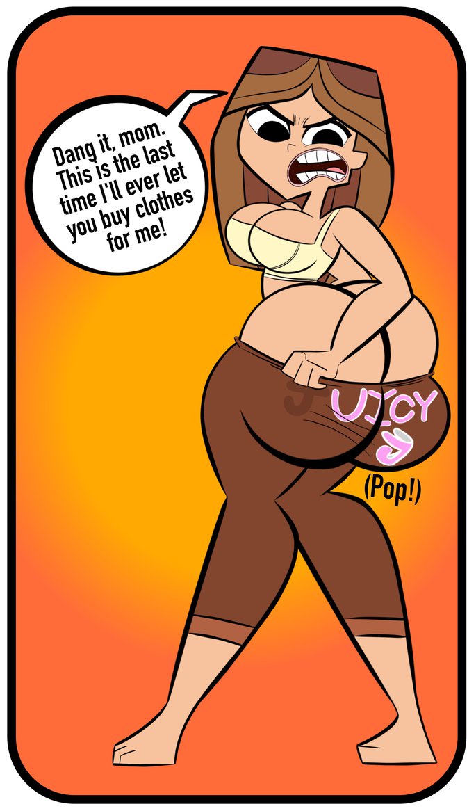 ass, ass cleavage, ass crack, big ass, big breasts, breasts, butt crack, codykins123, fat ass, female, huge ass, huge butt, taylor (tdi), the ridonculous race, total drama island