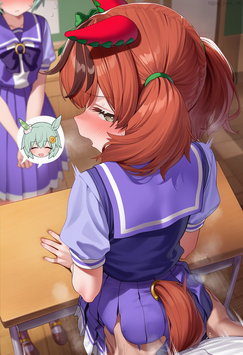 1girls, ai generated, animal ears, anthropomorphization, eyes, female, hair, legs, nice nature (umamusume), seiun sky (umamusume), skin, tagme, umamusume, umamusume pretty derby, young