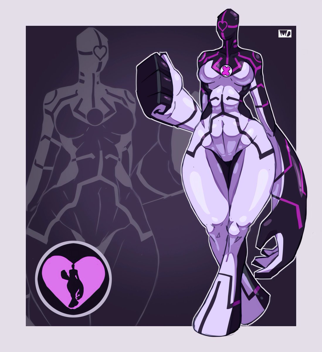 1girls alien alien_girl alien_humanoid averag3artist18 ben_10 big_breasts big_butt big_thighs chaquetrix female female_only galvanic_mechamorph large_breasts long_arms spanish_text thick_thighs ultra-t upgrade_(ben_10) wide_hips wide_thighs