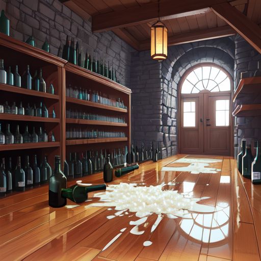 ai_generated arch basement bottle bottles cave cum cum_everywhere cum_on_floor cum_puddle dungeon elixir house hut landscape lantern light lights lore original othersd potion potions reflection room scenery shelf shelves stone stone_wall story the_witch's_lair wooden_ceiling wooden_floor