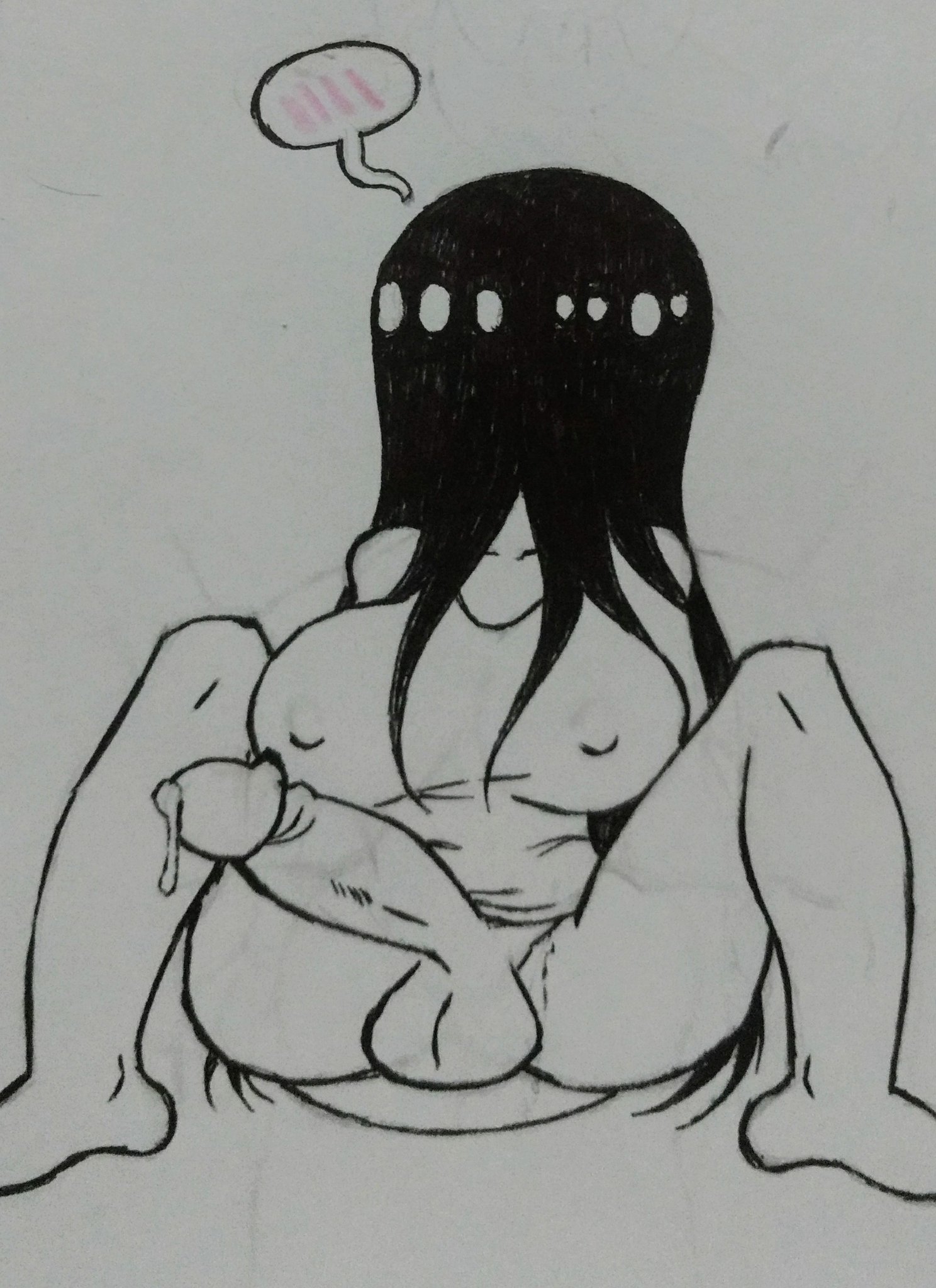 1futa, ass, balls, balls under clothes, barefoot, black hair, blush, bottomless skirt, breasts, canon futa, clothing, covered face, dickgirl, erect nipples, erection, erection under clothes, erection under skirt, feet, female, futa only, futanari, ghost, ghost girl, hair over eyes, huge breasts, huge penis, igross, intersex, large balls, long hair, looking at viewer, nipple bulge, nipples, partially colored, penis, penis out, penis under clothes, penis under skirt, precum, precum drip, sitting, sketch, skirt, skirt lift, solo, solo futa, spread legs, testicles, the ring, thick penis, thick thighs, traditional media (artwork), wide hips, yamamura sadako