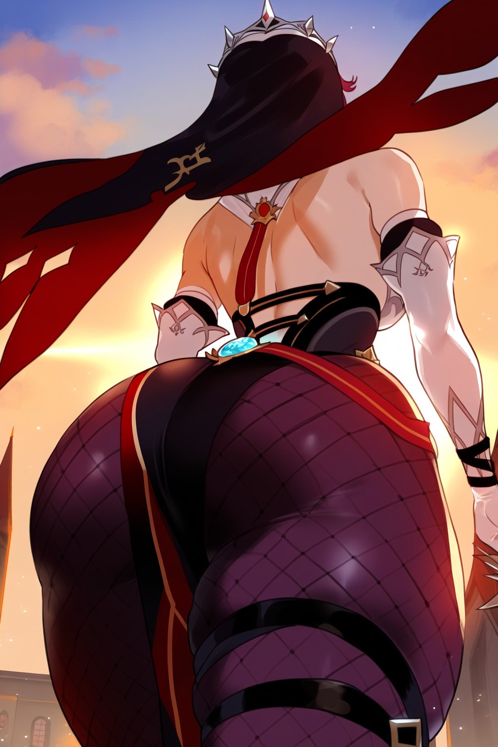 1girls ai_generated ass big_ass big_breasts big_thighs breasts busty clothed clothed_female clothing curvy fat_ass female female_only fishnets genshin_impact huge_ass huge_breasts huge_thighs large_ass large_breasts large_thighs nonetheless rosaria_(genshin_impact) solo solo_female thick_thighs thighs voluptuous wide_hips