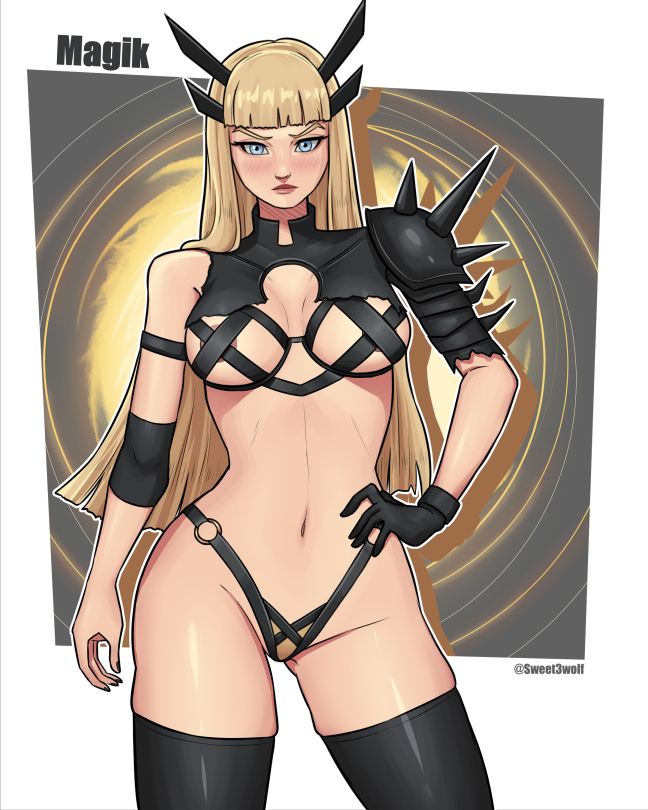 1girls, ass, big ass, big breasts, breasts, busty, cleavage, curvy, curvy figure, female focus, female only, female torso, fit, fit female, hip, hourglass figure, huge breasts, large breasts, magik (illyana rasputin), magik (marvel rivals), marvel, marvel comics, mature female, superheroine, sweet3wolf, thick, thick legs, thick thighs, thighs, top heavy, upper body, x-men