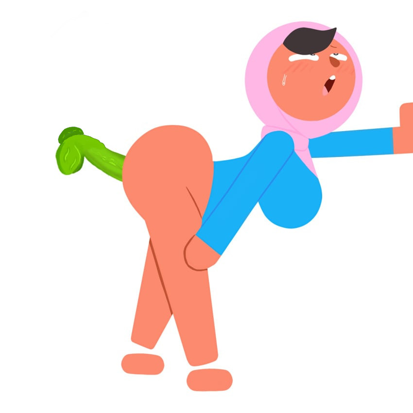 dildo, edit, hijab, melonmiloc, sweat, third-party edit, zari (duolingo)