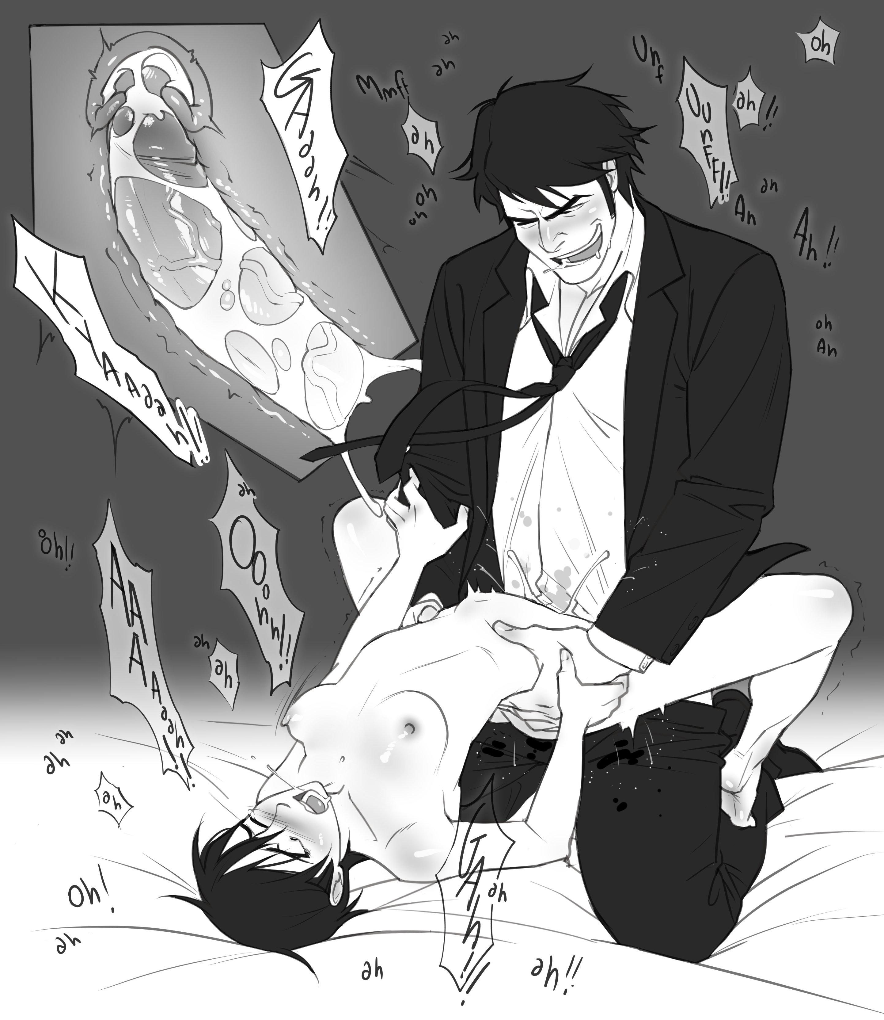 1boy1girl, belly bulge, breasts, breasts out, creampied, cum, cum drip, cum in pussy, cum inside, cumming in pussy, cumshot, dan smith, dominant male, fucked senseless, fucked silly, inside, inside view, kaede smith, killer7, lacryboy, maledom, missionary, missionary position, missionary sex, rough sex, submissive, submissive female, suda 51, tits out, vaginal fluids, vaginal insertion, vaginal juices, vaginal penetration, vaginal sex, x-ray