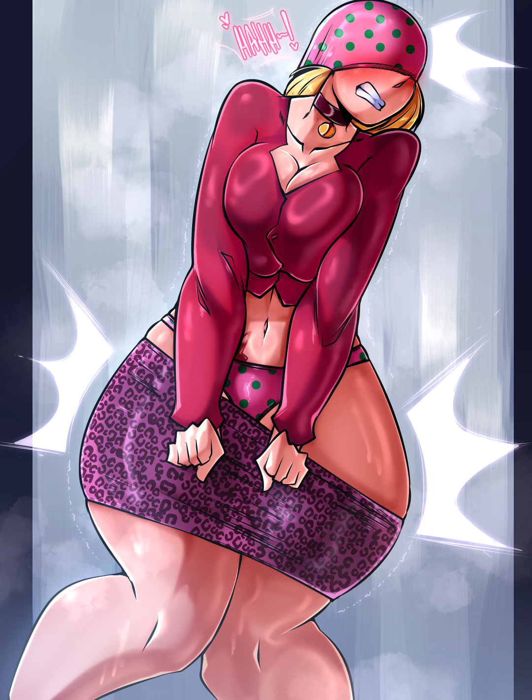 atomic wedgie, boobs pressed, breasts, bullying, embarrassed, kenaiko, konami, maria (silent hill), silent hill, silent hill 2, skirt, skirt down, wedgie