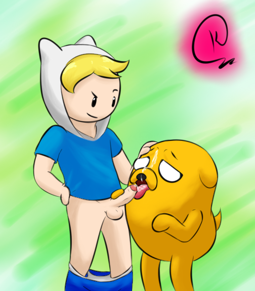 1animal 1boy adventure_time balls blonde_hair bodily_fluids canid canine canis cartoon_network clothing cum cum_in_mouth cum_inside cum_on_face domestic_dog duo finn_the_human fur gay genital_fluids genitals hair human jake_the_dog kakau221 licking male male/male mammal oral penile penis penis_lick sex shirt tongue topwear warner_brothers yaoi yellow_body yellow_fur