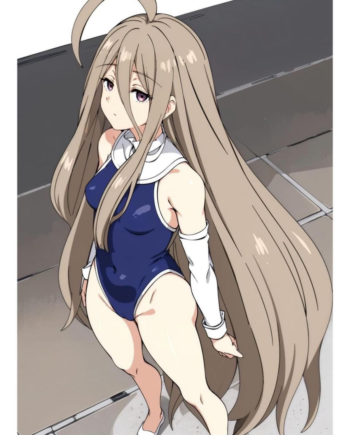 ai generated, female, sense (sousou no frieren), sousou no frieren, swimsuit, swimwear