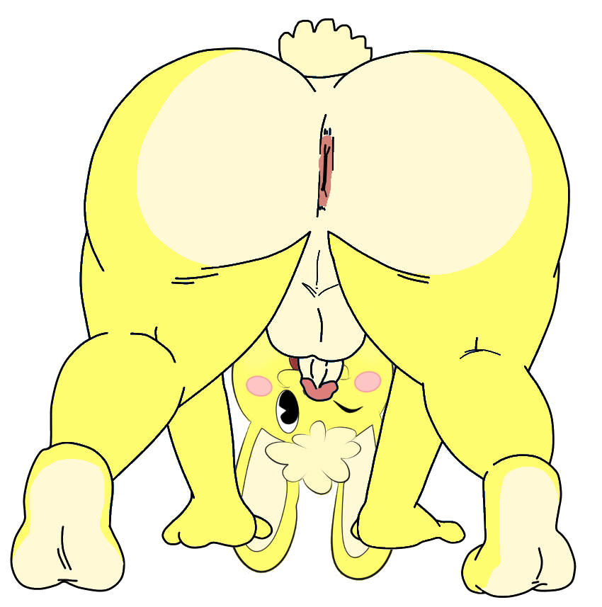 animal_ears anthro anthrofied anus ass backsack balls big_ass big_butt blep bubble_ass bubble_butt bunny bussy butt closed cotton_tail cuddles cuddles_(htf) dat_ass dat_butt edit eyebrows feet fur happy_tree_friends huge_ass huge_butt humanoid_hands humanoid_penis jerseydevil lagomorph leporid male mammal mondo_media one_eye paws penis rabbit smile tail testicles thick thick_thighs tongue_out twerking wide_hips wink yellow_fur