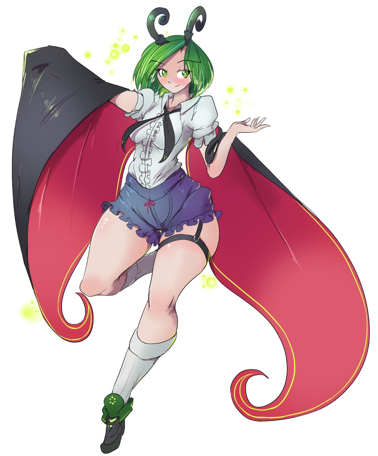 greenm tagme touhou wriggle_nightbug