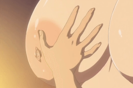 age_difference animated animated_gif anime_screencap areola bbw big_areola breast_rub breasts breasts_bigger_than_head deep_skin female gentle_mommy gigantic_breasts haha_musume_donburi_oppai_tokumori_bonyuu_shiru_dakude inverted_nipples kaneko_hiraku large_areolae larger_female male male_hand mature_female milf mother nipples older_female ova rubbing rubbing_breasts sakie_(haha_musume_donburi) screenshot shiny_skin size_difference toranoana voluptuous