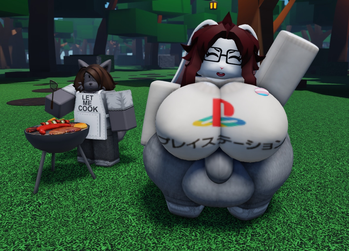 3d, anthro, big ass, big breasts, big penis, bradythewwefan, breasts, bubble ass, bubble butt, furry, futanari, huge ass, huge breasts, huge cock, hyper ass, intersex, penis, ribbons (bradythewwefan), roblox, robloxian, tagme, thick thighs, wide hips