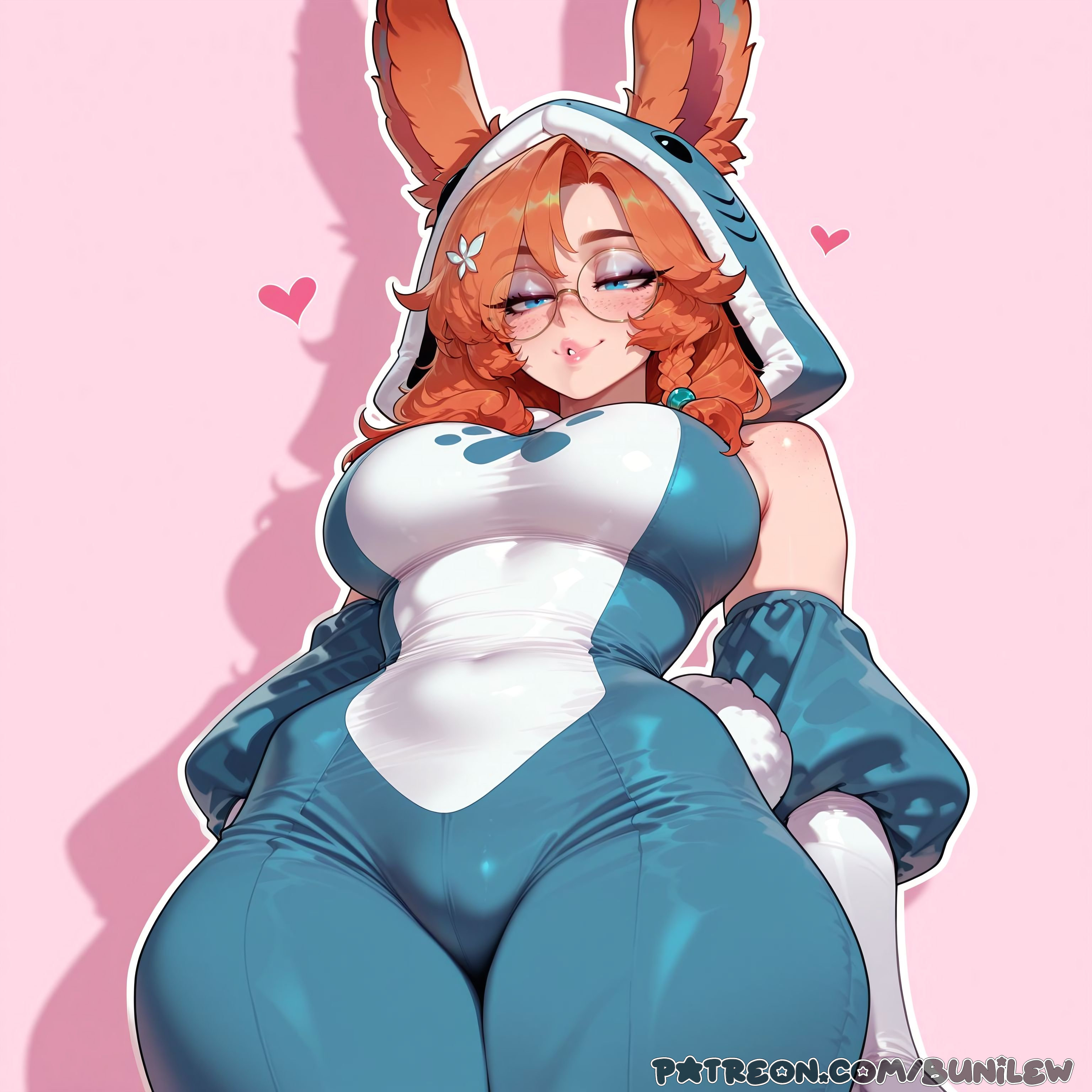 1girls, ai generated, aurora (league of legends), bedroom eyes, belly, big breasts, big butt, breasts, bunilew, bunny ears, bunny girl, bunny tail, bunnysuit, child bearing hips, cleft of venus, curvaceous, curvaceous ass, curvaceous body, curvaceous female, curvaceous figure, curvaceous hips, curvaceous thighs, curvy, curvy body, curvy female, curvy figure, curvy hips, curvy thighs, female, female focus, female only, hair, hi res, high quality, high resolution, hot, huge breasts, large breasts, league of legends, league of legends: wild rift, long hair, looking at viewer, mature, mature female, milf, nipples, nude, onesie, riot games, sexy, solo, thick, thick hips, thick legs, thick thighs, thighs, uncensored, vastaya, waifu