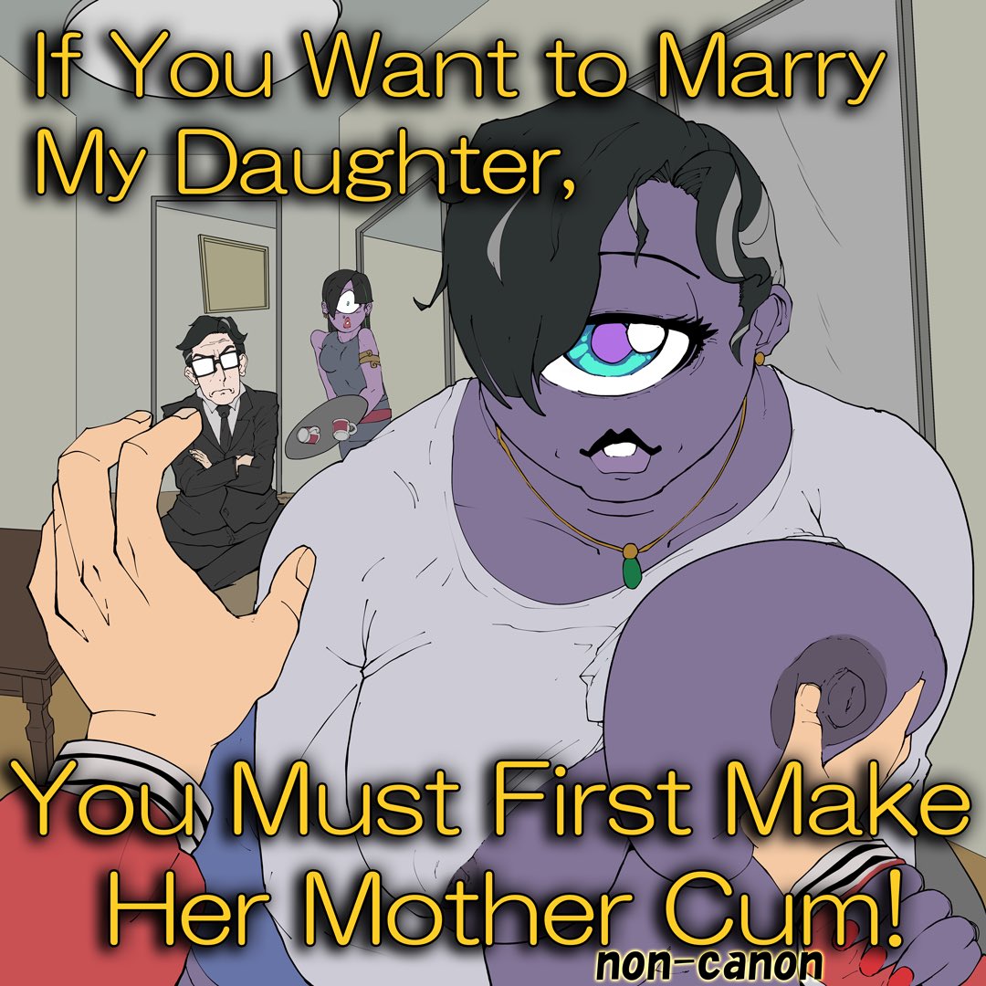 1 eye, 2girls, ass bigger than head, big ass, big breasts, big thighs, breasts, breasts bigger than head, curvaceous, curvy, curvy figure, cyclops, digital media (artwork), female, gilf, hips, huge ass, huge breasts, huge thighs, humanoid, inukai wei, large ass, large breasts, large thighs, legs, mature, mature female, milf, monoeye/i愛eye, monster, monster girl, original, original character, original characters, plump, plump ass, plump breasts, plump thighs, purple body, purple skin, shufen, slim waist, thick, thick hips, thick legs, thick thighs, thighs, thighs bigger than head, voluptuous, waist, wide hips, wide thighs