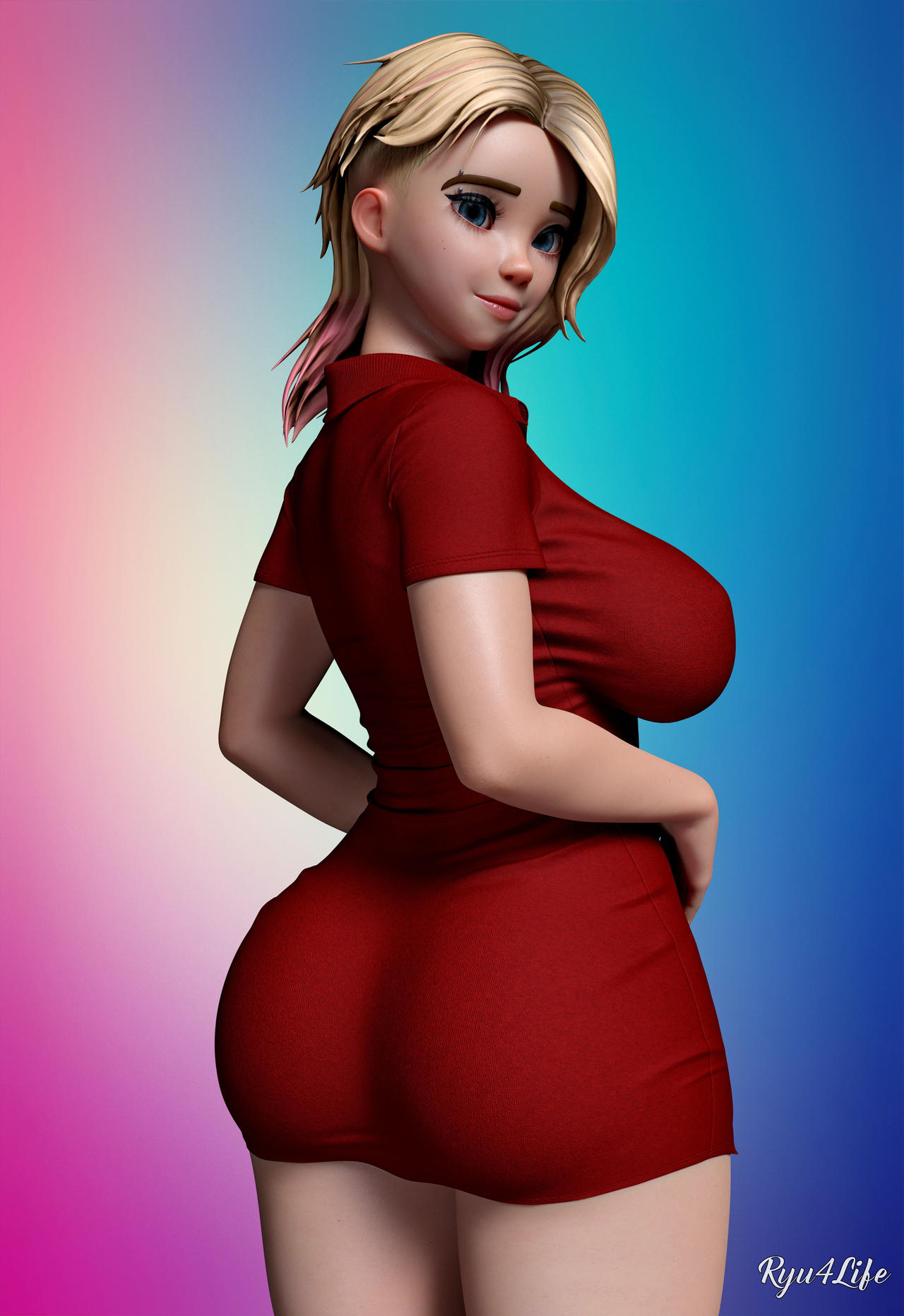 1girls 3d big_ass big_breasts breasts bust busty curvaceous curvy curvy_figure female gwen_stacy gwen_stacy_(spider-verse) hips hourglass_figure huge_ass huge_breasts large_ass large_breasts legs light-skinned_female light_skin marvel marvel_comics mature mature_female ryu4life slim_waist spider-gwen spider-man_(series) thick thick_hips thick_legs thick_thighs thighs top_heavy voluptuous waist wide_hips