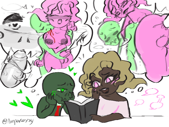 2girls calliope_(homestuck) canon_couple cherub cum ejaculation female female_focus female_only futa_on_female futanari handjob homestuck intersex nude nude_female nudity partially_colored penetration request roxy_lalonde sex short_hair short_hair_female vicvi yuri