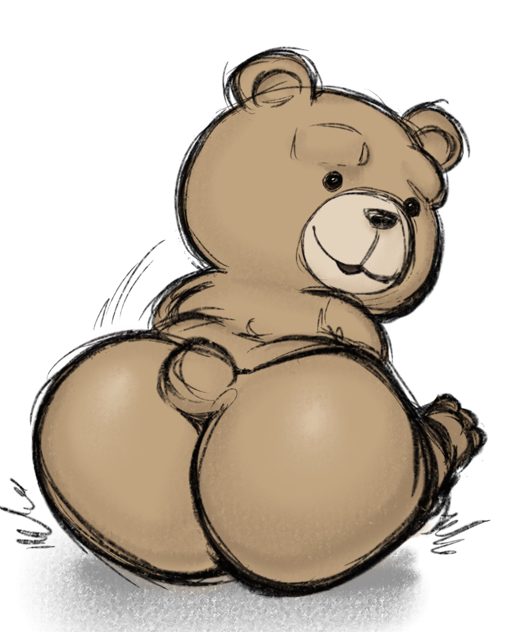 1boy, 2026, animate inanimate, anthro, ass, bear, big ass, bluegrass films, filthyopossum, fuzzy door productions, living plushie, living toy, male, male only, mammal, media rights capital, plushie, plushophilia, seth macfarlane, smart entertainment, ted (film), ted (franchise), ted (ted), teddy bear, teddy bear (species), universal pictures, universal studios