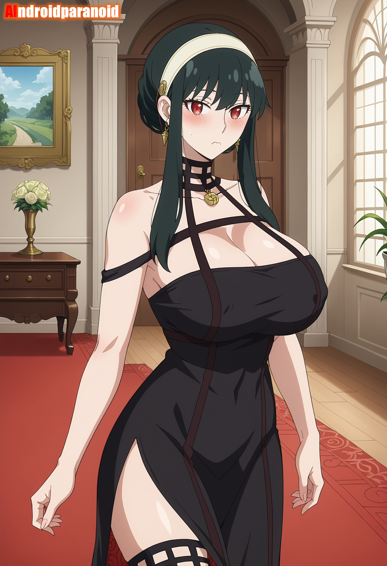 1girls, ai generated, aindroidparanoid, ass, big ass, big breasts, big butt, breasts, busty, curvy, cute, fat ass, female, female only, hair, hi res, hips, huge ass, huge breasts, human, large ass, large breasts, legs, mature female, milf, mommy, narrow waist, slim waist, spy x family, tagme, thick ass, thick thighs, voluptuous, waist, wide hips, yor briar, yor forger