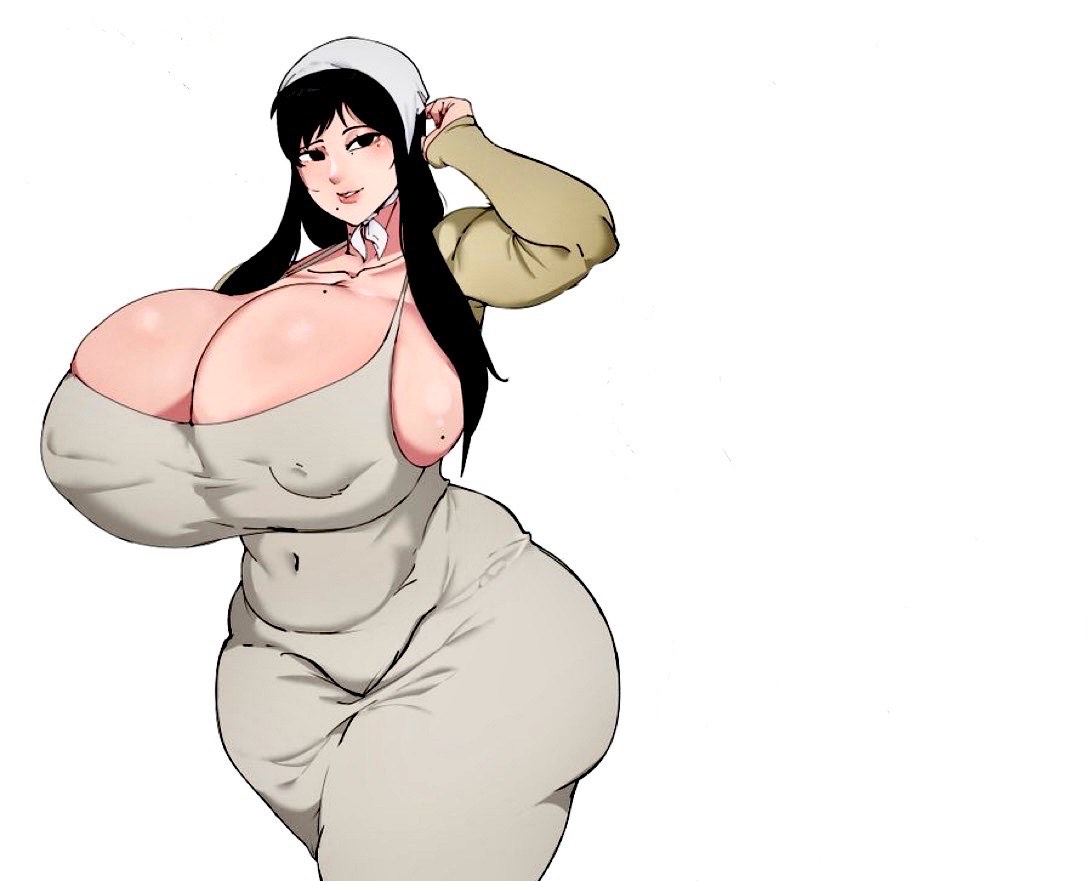 1girls, breasts, cleavage, dress, female, huge breasts, nipple bulge, shinhyunxi, tagme, thick thighs, voluptuous, voluptuous female, wide hips
