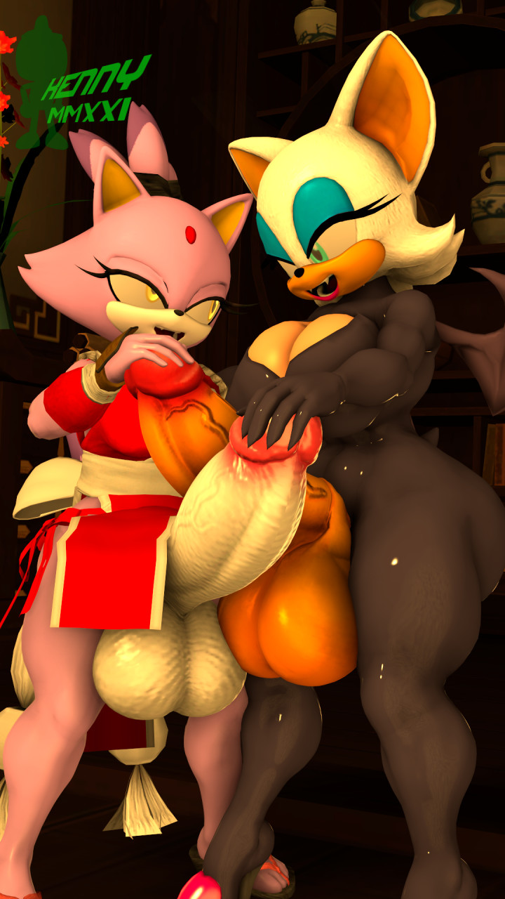 Blaze The Cat (Sega) Rule 34 Image