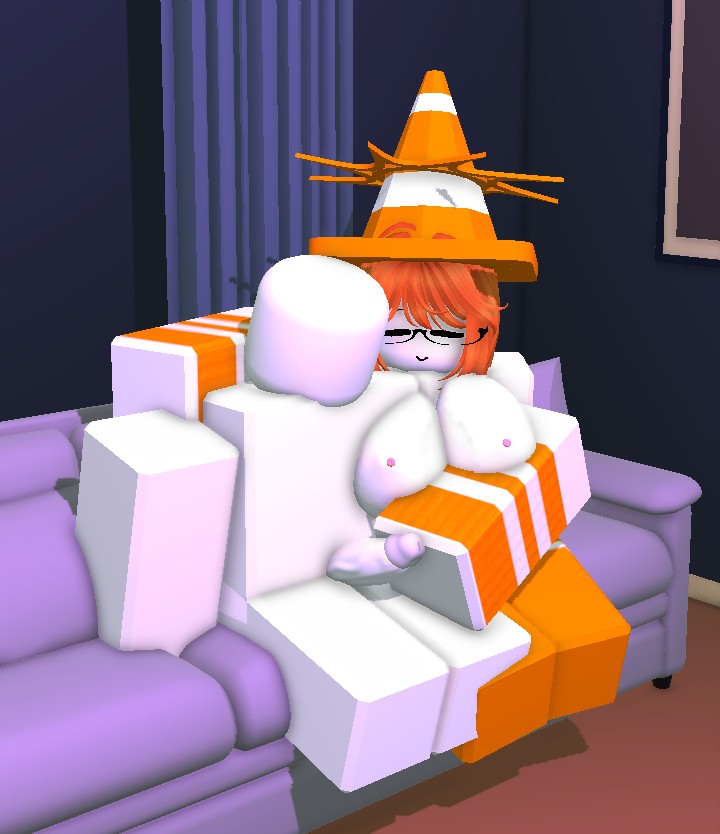 1boy, 1boy1girl, 1girls, 3d, artist request, female, naked female, naked male, prisma3d, roblox, roblox avatar, robloxian, tagme, thighhighs