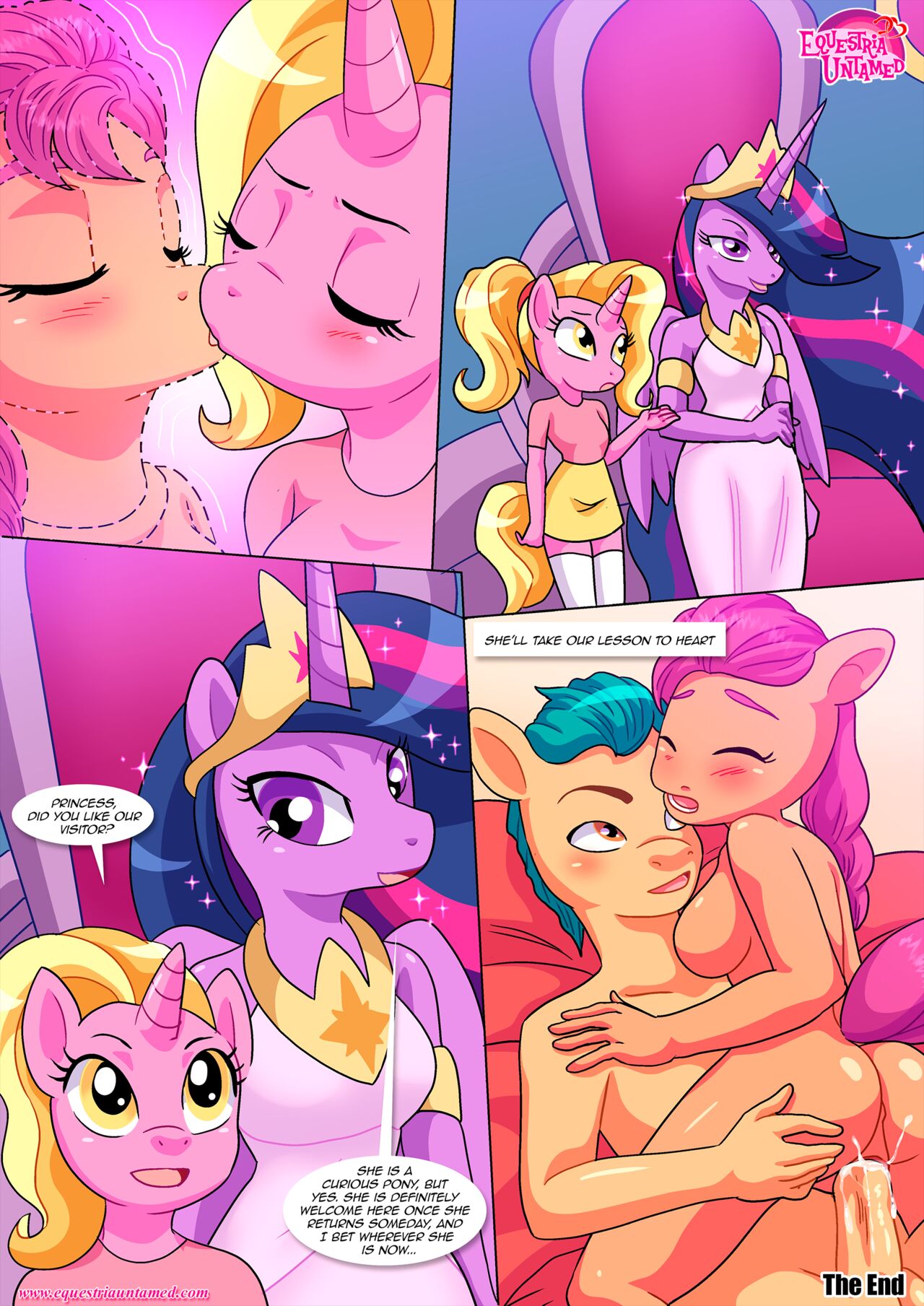 bbmbbf breasts comic english_text equestria_untamed female friendship_is_magic hasbro hitch_trailblazer_(mlp) human_male lesson_for_the_generations luster_dawn_(mlp) mlp_g5 my_little_pony page_17 palcomix penis princess_twilight_sparkle_(mlp) starblazer_(ship) sunny_starscout_(mlp) tagme text the_end twilight_sparkle_(mlp) vagina