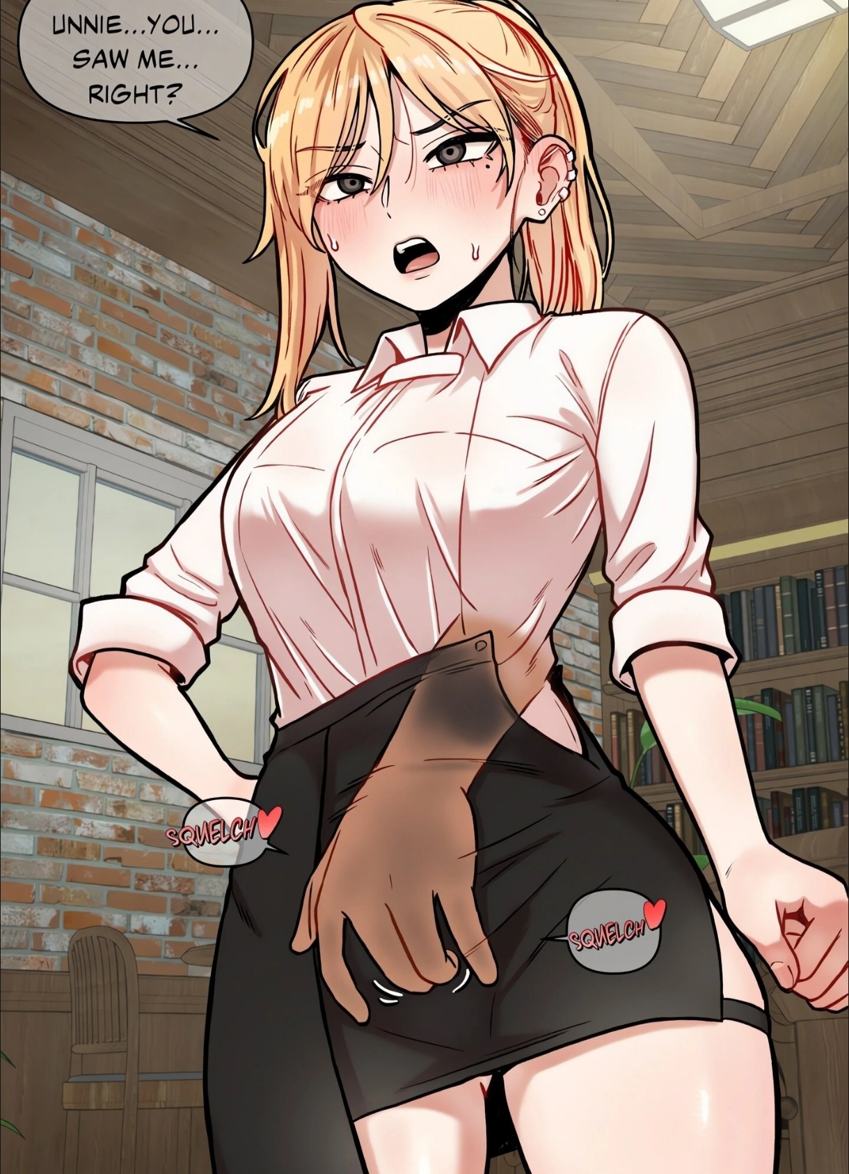 5hz, at work, comic, comic strip, cutout panel, dream, dreaming, female, fetish, fingering, fingering partner, fingering pussy, forced, gohasom, human only, invisible, invisible hand, invisible male, invisible partner, lezhin comics, male, manhwa, molestation, molested, molesting, noncon, nonconsensual, nonconsensual arousal, nonconsent, pussy, ravi (art), restaurant, restaurant setting, service, straight, the skill of being unseen, work uniform, 안 보이는 투명츄