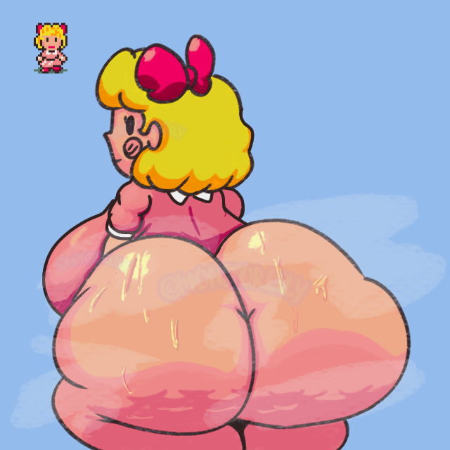 1girls 2024 aged_up artist_name ass beady_eyes big_butt blonde_hair bubble_butt cellulite chubby_female curvaceous earthbound earthbound_(series) fat_butt female gigantic_thighs huge_butt human_only hyper_ass large_ass large_breasts mob_face monstorlilly musk musk_clouds nintendo paula_jones paula_polestar red_hairbow shortstack standing sweat sweating sweaty_butt sweaty_female underass voluptuous voluptuous_female