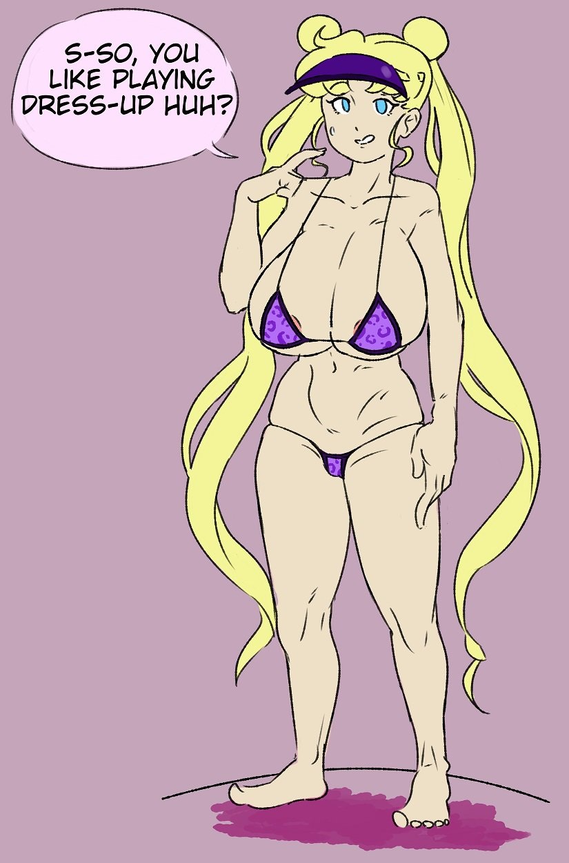 Usagi Tsukino (Bishoujo Senshi Sailor Moon) Rule 34 Image