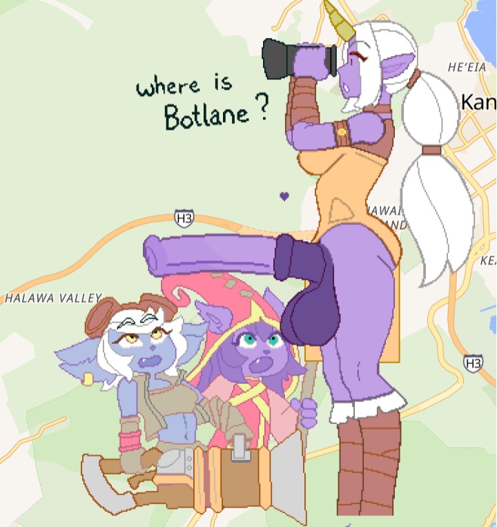 animal penis, futanari, goat, horsecock, horsecock futa, horsecock futanari, large breasts, league of legends, looking at penis, lulu the fae sorceress, monster girl, penis awe, pixel art, soraka, splashbrush, tagme, traced, tristana, wplace (artwork)