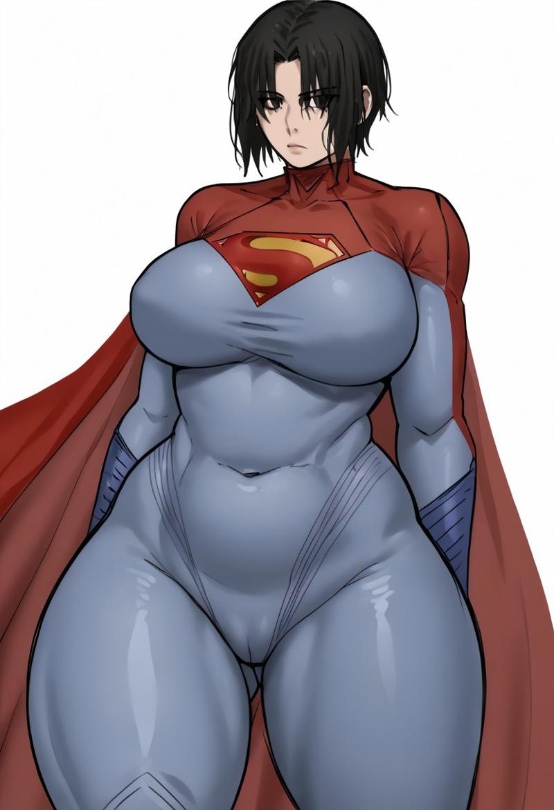 1girls athletic_female big_breasts bodysuit busty curvaceous curvy_female curvy_figure curvy_hips dceu female_only plump plump_thighs sketch supergirl supergirl_(dceu) superhero_costume superheroine thick_thighs voluptuous_female wide_hips