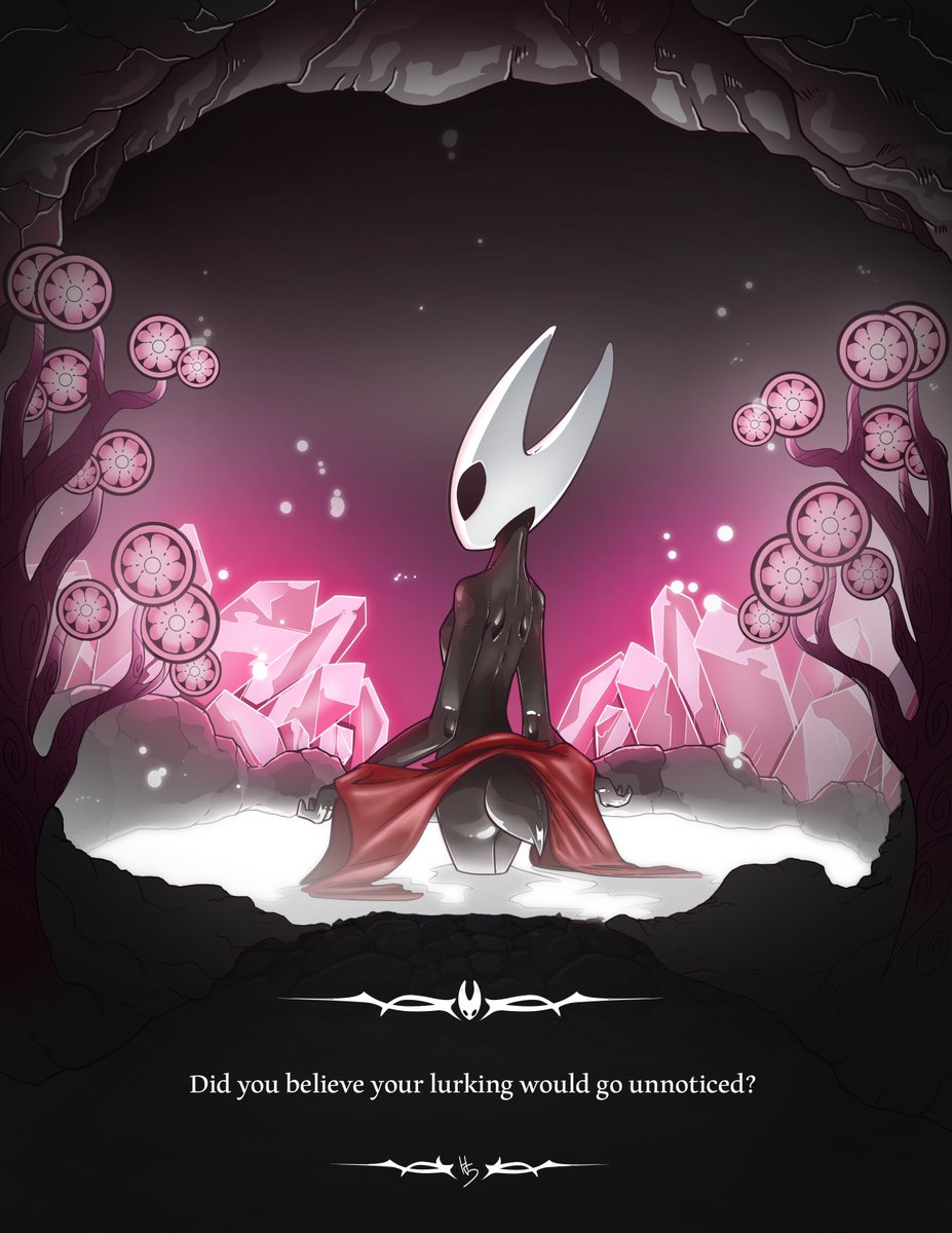 1girls ambient_lighting ass bath breasts female high5art hollow_knight hornet_(hollow_knight) hot_spring nude tagme wholesome