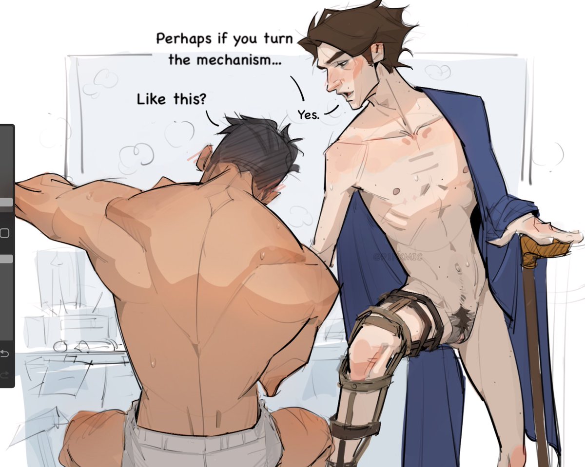 1cuntboy, 2boys, 2d, 2d (artwork), arcane, arcane jayce, arcane viktor, arms, belly, big clitoris, black hair, blanket, boxers, boxers only, boys, boys only, buff male, cane, clitoris, clothed male, clothed sex, cock, color, colored, cuntboy, cuntboy focus, cuntboy/male, daddy and twink, dark skin, dark-skinned male, dialogue, digital media (artwork), disabled male, english text, face, femboy, gay, gay male, gay sex, grinding, hairy penis, hairy pussy, hand on body, hand on chest, hand on leg, hands, hands on ass, hard on, jayce, jayce talis, jayvik, latino, latino male, league of legends, leg brace, legs spread, light skin, light-skinned male, loving aura, loving couple, loving gaze, loving it, male, male focus, male only, male/male, masculine gay, masculine male, muscular, muscular male, naked, naked male, no penetration, no sex, no shirt, nude, nude male, pale skin, pale-skinned male, pants, pants down, partially clothed, partially clothed male, penis, public, public exposure, public nudity, public sex, pussy, pussy focus, pussy hair, pussy juice, pussy lips, pussy peek, romantic ambiance, romantic couple, rubbing clitoris, rubbing pussy, shirt off, size difference, skinny male, skinny waist, small waist, soft, sweet, tan skin, trans man, transgender, transgender male, transgender man, ttrans male, twink, underwear, underwear down, underwear only, viktor (league of legends), yaoi