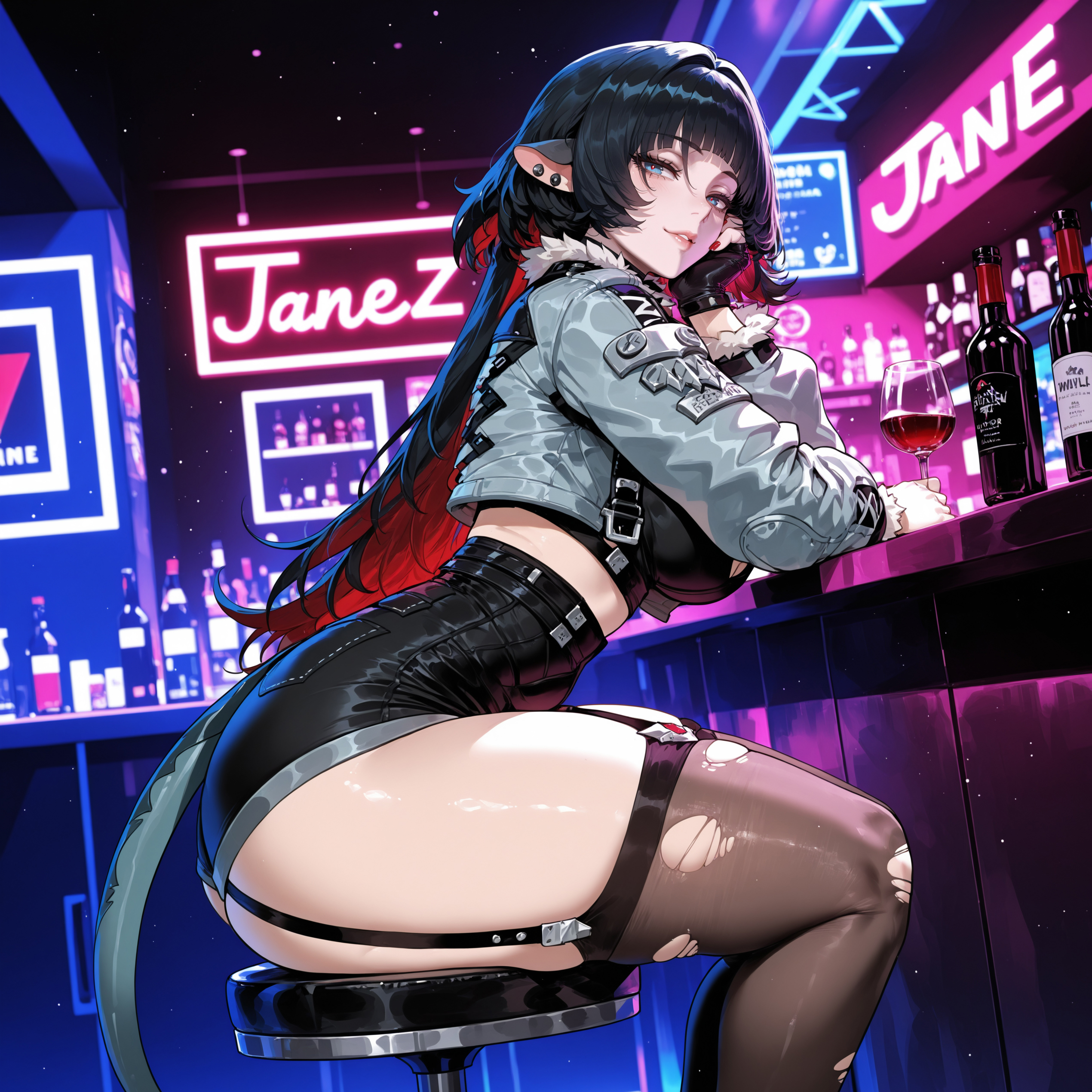 1boy, ai generated, black hair, curvaceous, curvaceous female, curvaceous figure, curvy, curvy body, curvy female, curvy figure, curvy hips, female, jane doe (zenless zone zero), male, mature female, miyuai, tagme, thick, thick ass, thick legs, thick thighs, uncensored, voluptuous, voluptuous body, voluptuous female, zenless zone zero