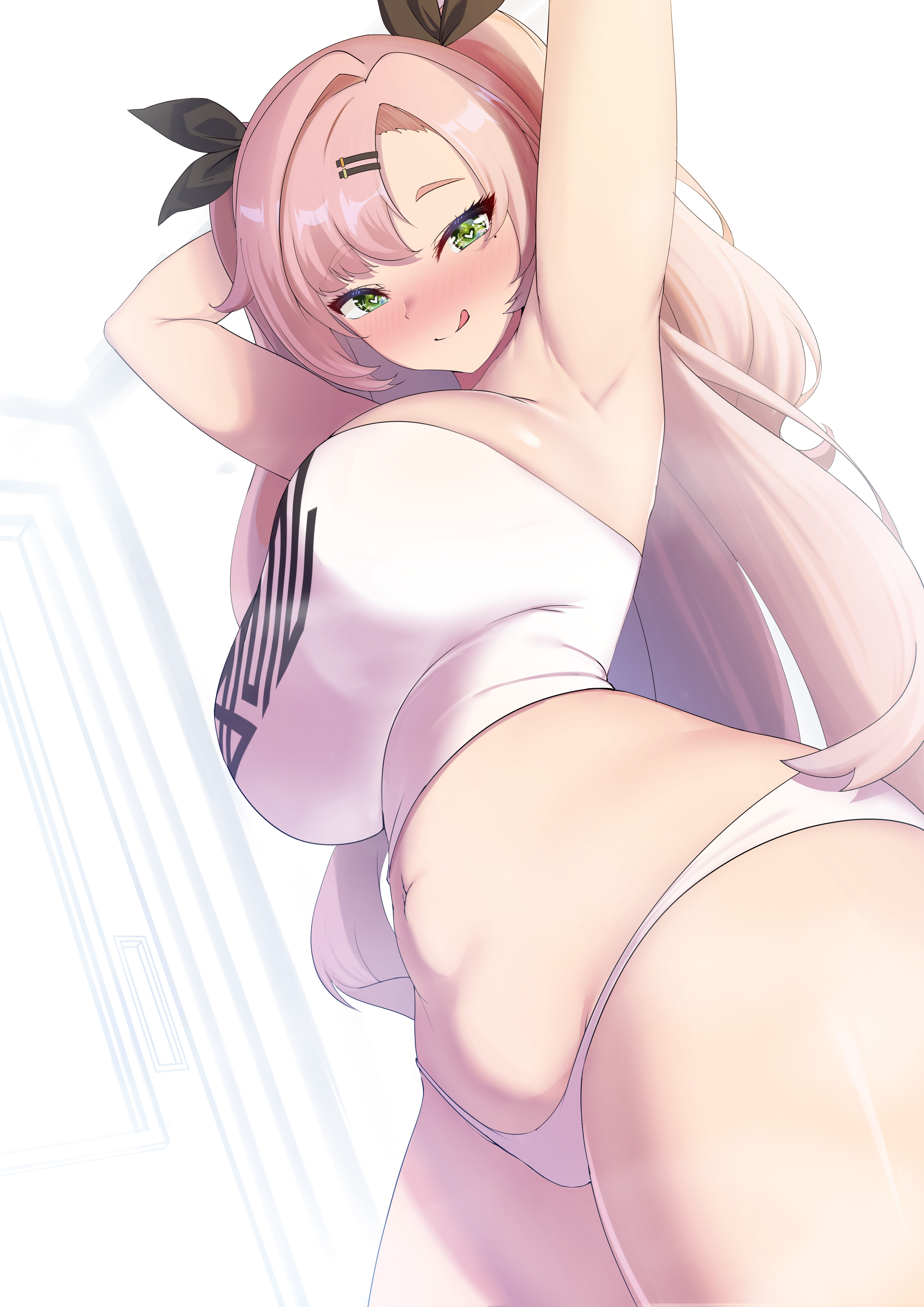 cunning hares, female, female focus, female only, hoyoverse, light skin, light-skinned female, looking at viewer, mihoyo, mihoyo technology (shanghai) co. ltd., nicole demara, pink hair, pink-haired female, solo, solo female, solo focus, standing, zenless zone zero
