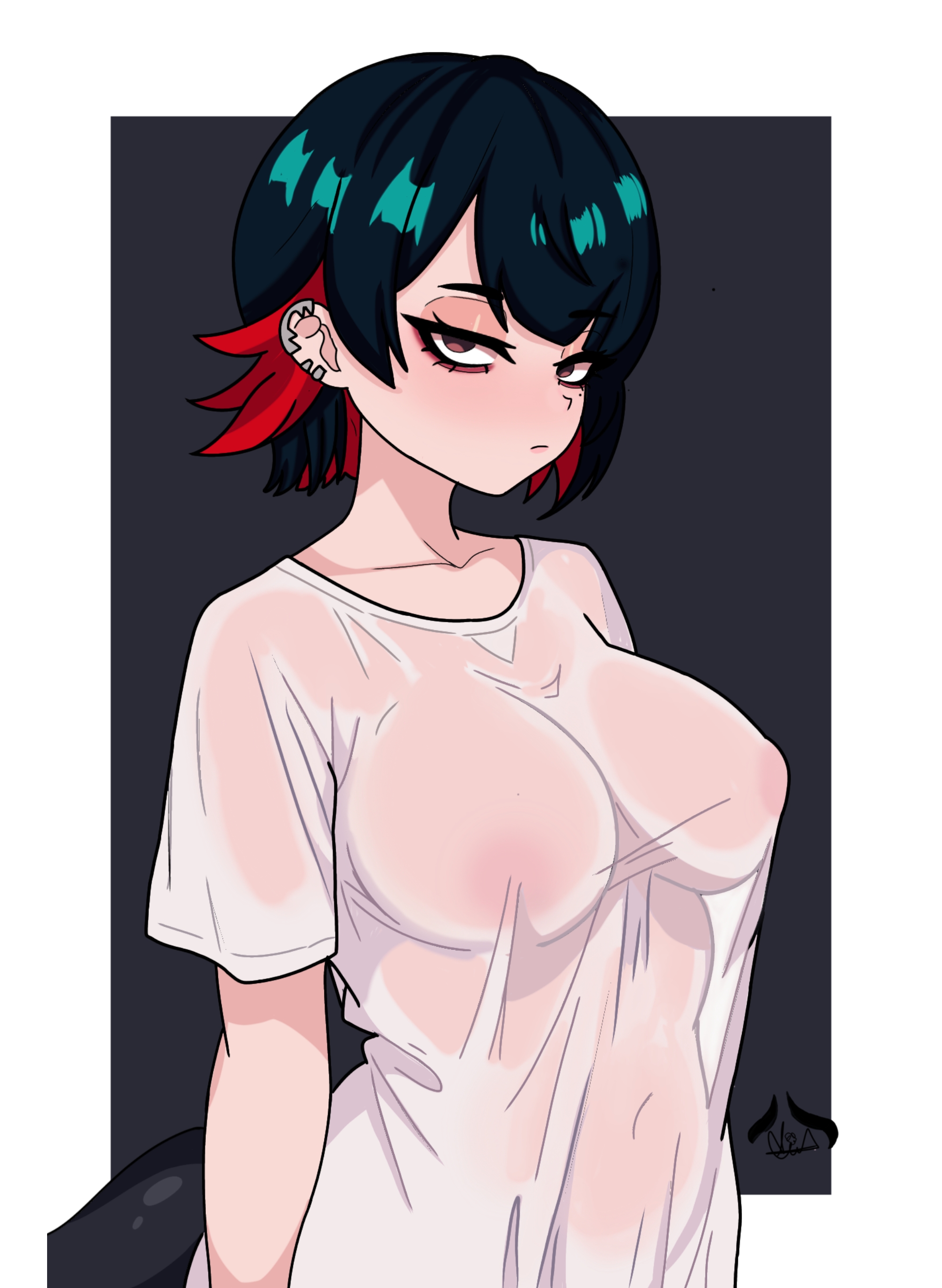 breasts, ellen joe, female, girly, zenless zone zero