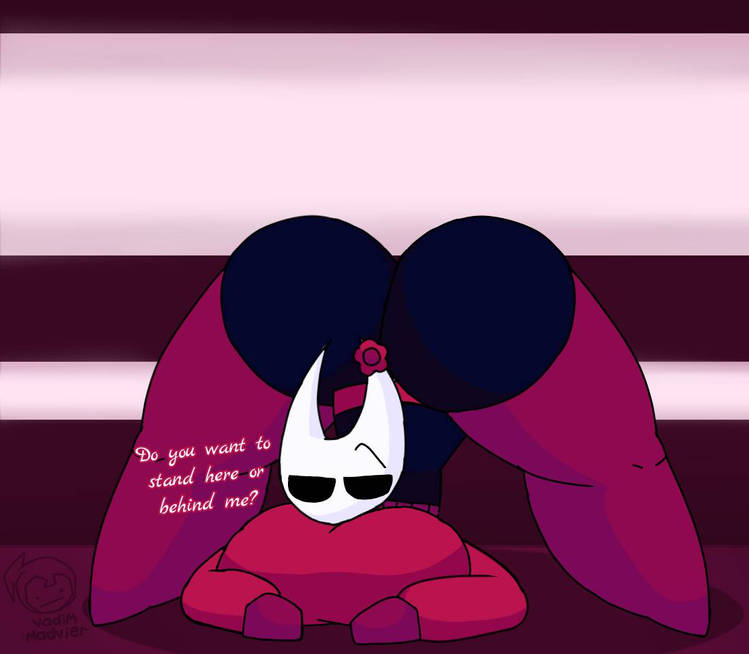 ass, ass up, big ass, female, hollow knight, hornet (hollow knight), jack-o pose, no source, smug, solid eyes, vadimmadvier