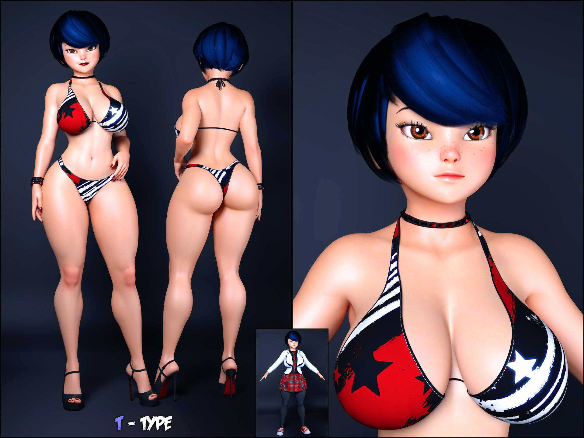 1girls, 3d, ass, big ass, big breasts, bottom heavy, breasts, bust, busty, curvaceous, curvy, curvy figure, female, female focus, high heels, hips, hourglass figure, huge ass, huge breasts, kagami tsurugi, large ass, large breasts, legs, light skin, light-skinned female, mature, mature female, miraculous ladybug, platform heels, slim waist, thick, thick hips, thick legs, thick thighs, thighs, top heavy, urqqurqq, voluptuous, waist, wide hips