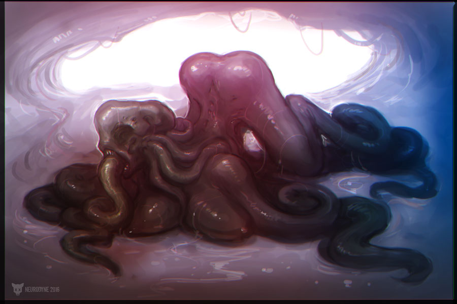 2016 breasts chaos_(warhammer) crawling cthulhu_mythos deity elder eldritch female great_race-of-yith lovecraft monster neurodyne nipples nude nyarlathotep open_mouth simple_background sketch solo tentacle tongue warhammer_(franchise) warhammer_fantasy