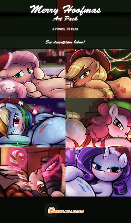 2015 alicorn applejack_(mlp) art_pack christmas equine female fluttershy_(mlp) friendship_is_magic holidays horn horse lumineko mammal mane_six_(mlp) my_little_pony pegasus pinkie_pie_(mlp) pony rainbow_dash_(mlp) rarity_(mlp) smooth_skin twilight_sparkle_(mlp) unicorn wings