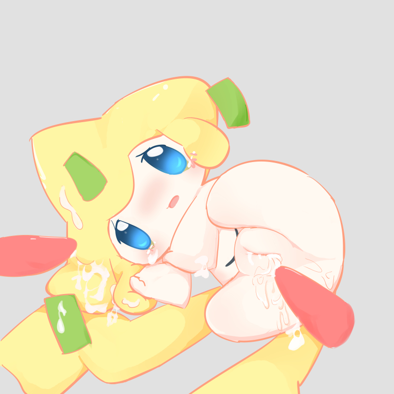 blush cum female group group_sex human jirachi male mammal mikokami nintendo penis pokemon pokemon_(species) pussy sex simple_background straight video_games