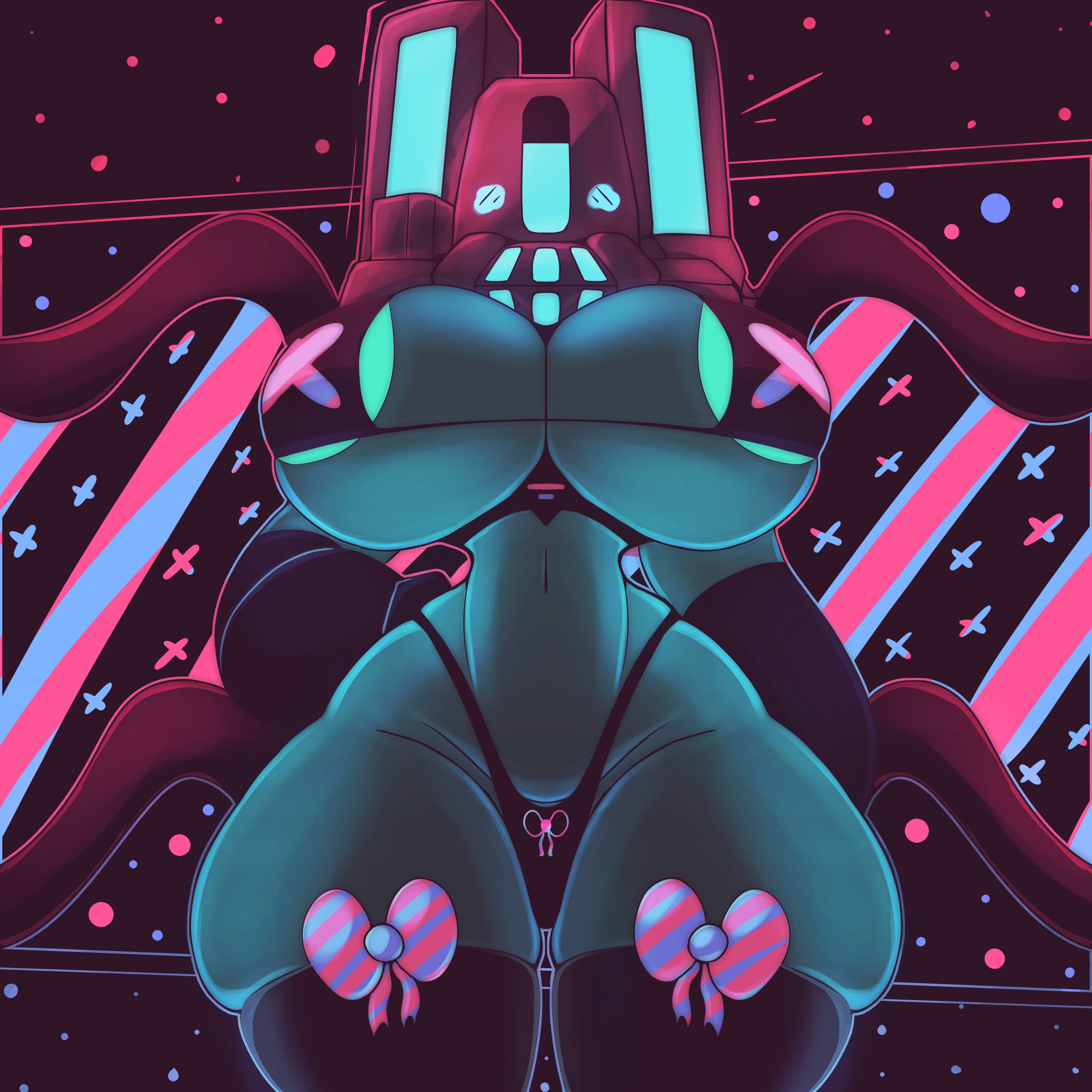 bikini, breasts, ludicrousspeeds, mindflayer (ultrakill), solo, tagme, ultrakill