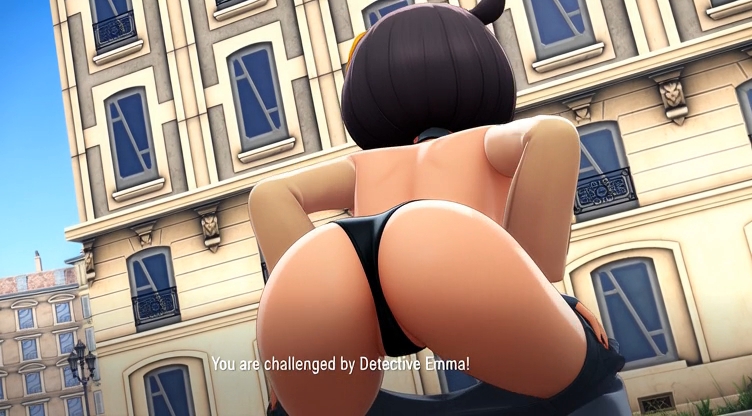 1girls, ai generated, ass, ass focus, black panties, emma (pokemon legends: z-a), emma (pokemon), female, female only, game freak, matiere (pokemon legends: z-a), matiere (pokemon), nintendo, panties, pokemon, pokemon legends: z-a, yallahs80