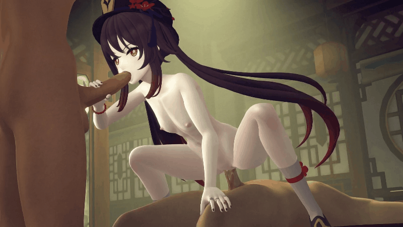 1girls, 2boys, 3d, 3d animation, anatomy, animated, balls, big, blowjob, boombadaboom, bouncing, boys, breasts, brown, brown hair, cowgirl, cum, eyes, fellatio, female, footwear, genshin impact, gif version, gradient, hair, handjob, hat, hu tao (genshin impact), long, male, males, mmf, multiple, multiple males, multiple penises, naked, on, penetration, penis, penises, position, pupils, pussy, shoes, small, socks, spitroast, squatting, threesome, top, twintails, unusual, upright spitroast, vaginal penetration