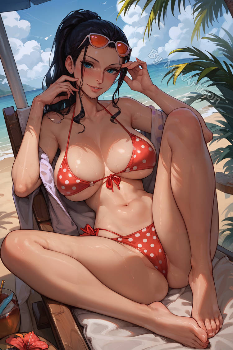 ai generated, female, female only, maxartison, nico robin, one piece