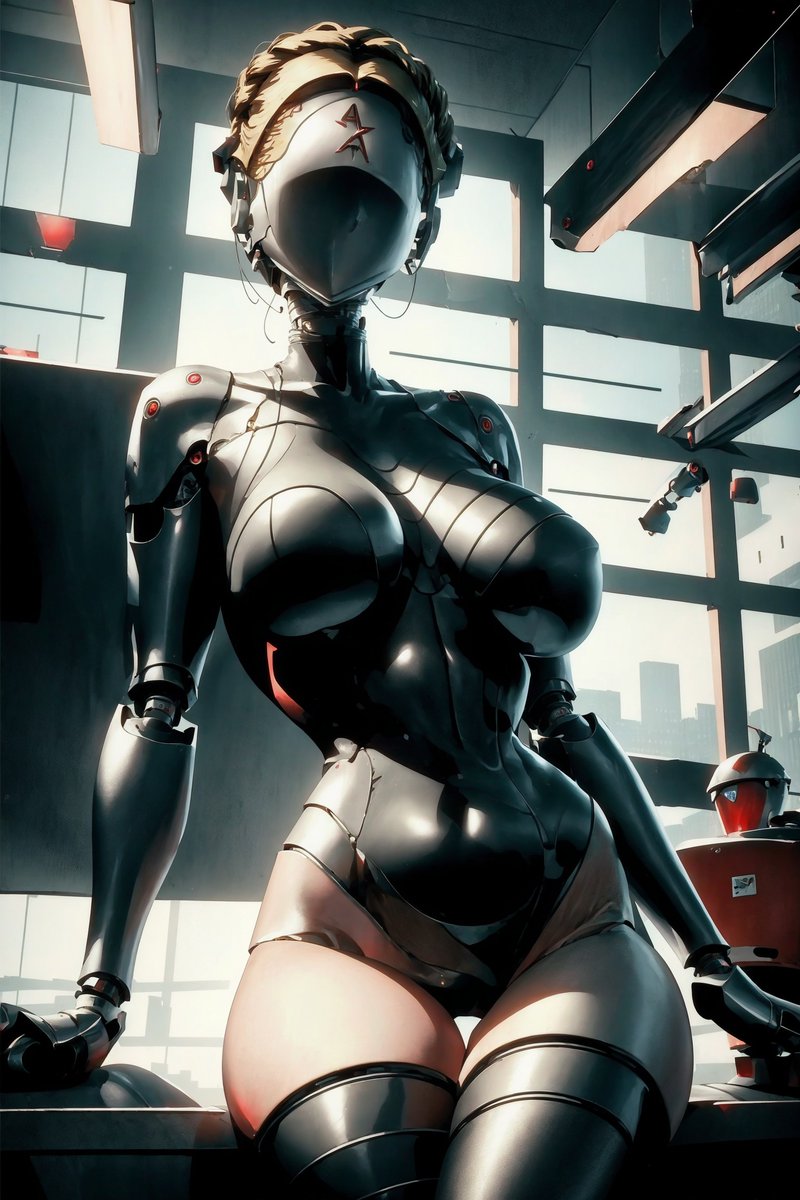 1robot_girl ai_generated atomic_heart breasts jinzo1993 looking_at_viewer robot_humanoid short_hair thighhighs thighs
ai_generated