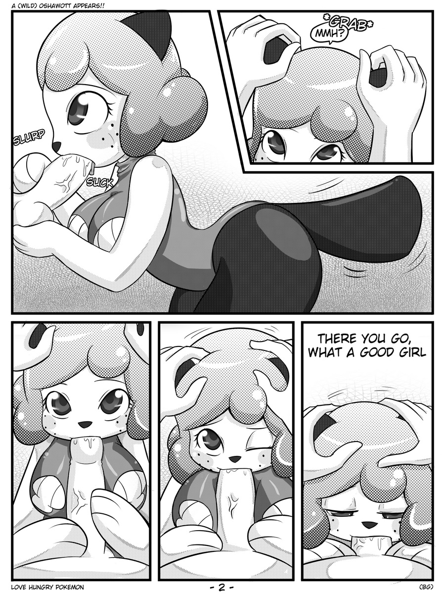 anthro basketgardevoir big_breasts blush breasts comic female human male nintendo oral oshawott penis pokemon pokemon_(species) shell straight trainer uncensored