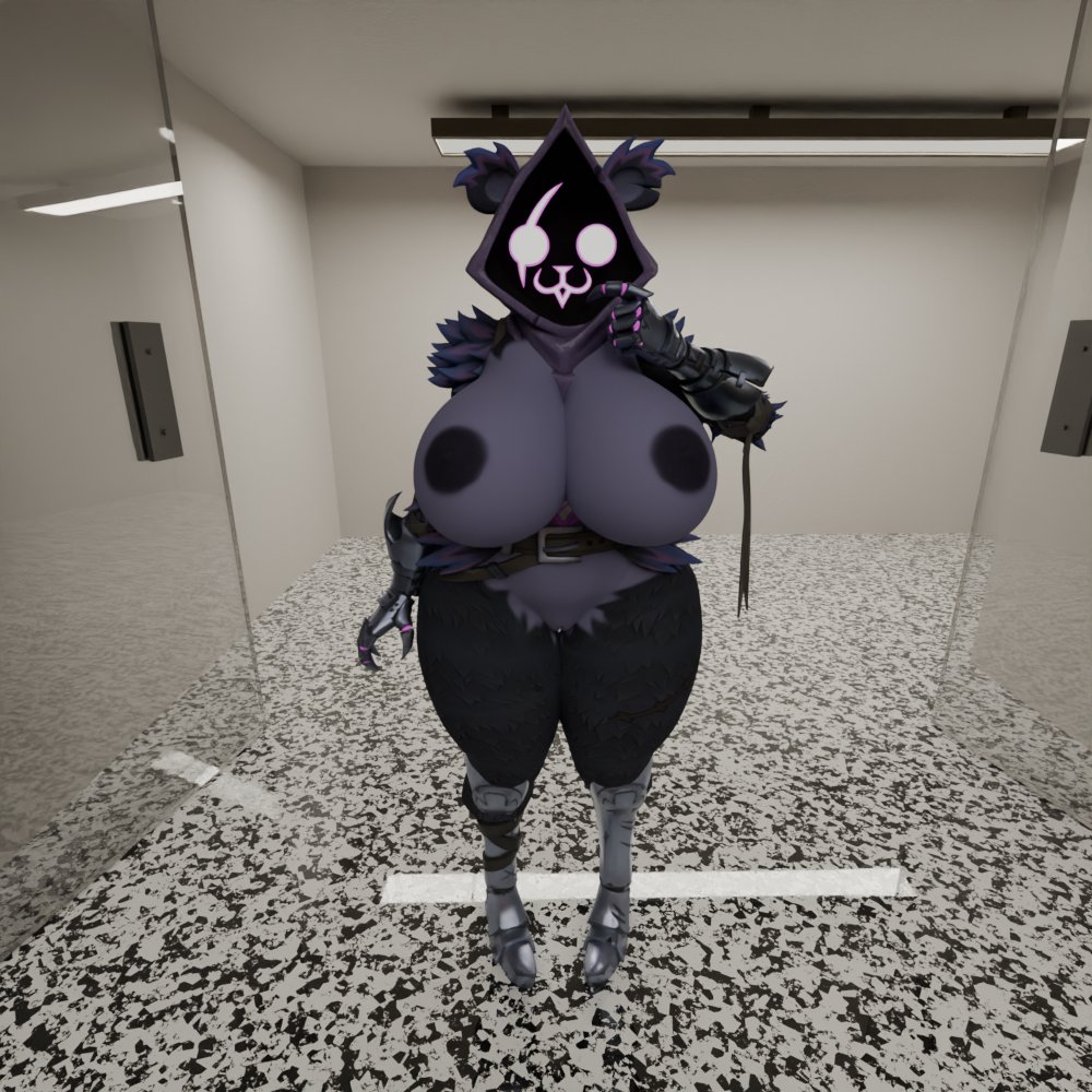 big breasts, breasts, cleavage, female, fortnite, furry, huge breasts, nipples, notsafeforgek, raven team leader, raven team leader (fortnite), tagme, thick thighs, wide hips