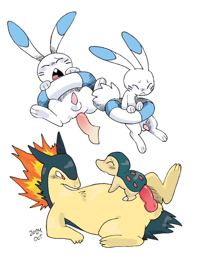 2024_pokemon_teraleak anal beta_pokemon_(species) cub cyndaquil gay male male/male male_only nintendo pachi_rizuu pokémon_(species) pokemon pokemon_(species) rape typhlosion warabbit